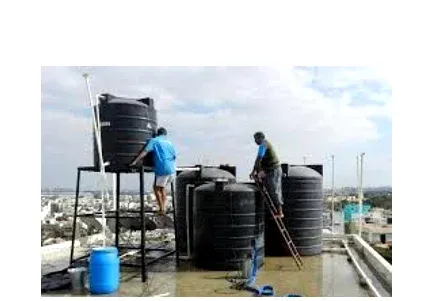 Overhead water tank cleaning service in Coimbatore
